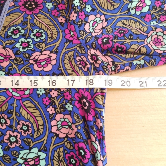 Matilda Jane Boho Floral Ruffle HiLow Dress Small - Picture 8 of 10